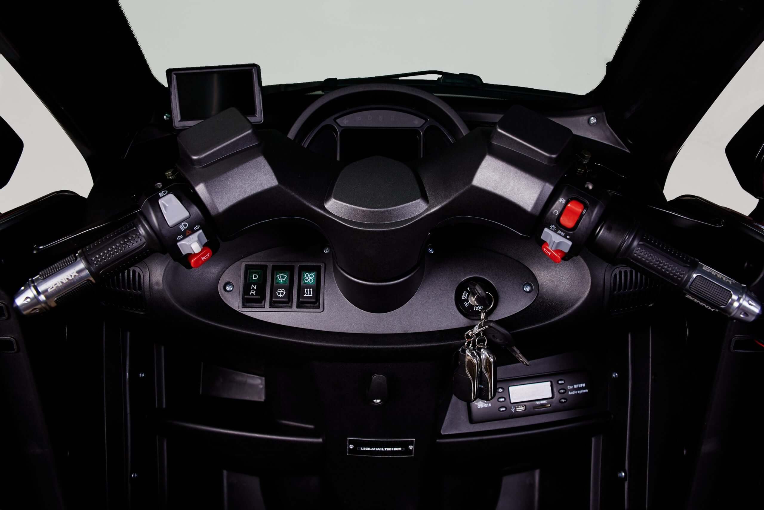 Electroride Frost - Triciclo Elettrico Compatto per Due Persone ausilio per disabili