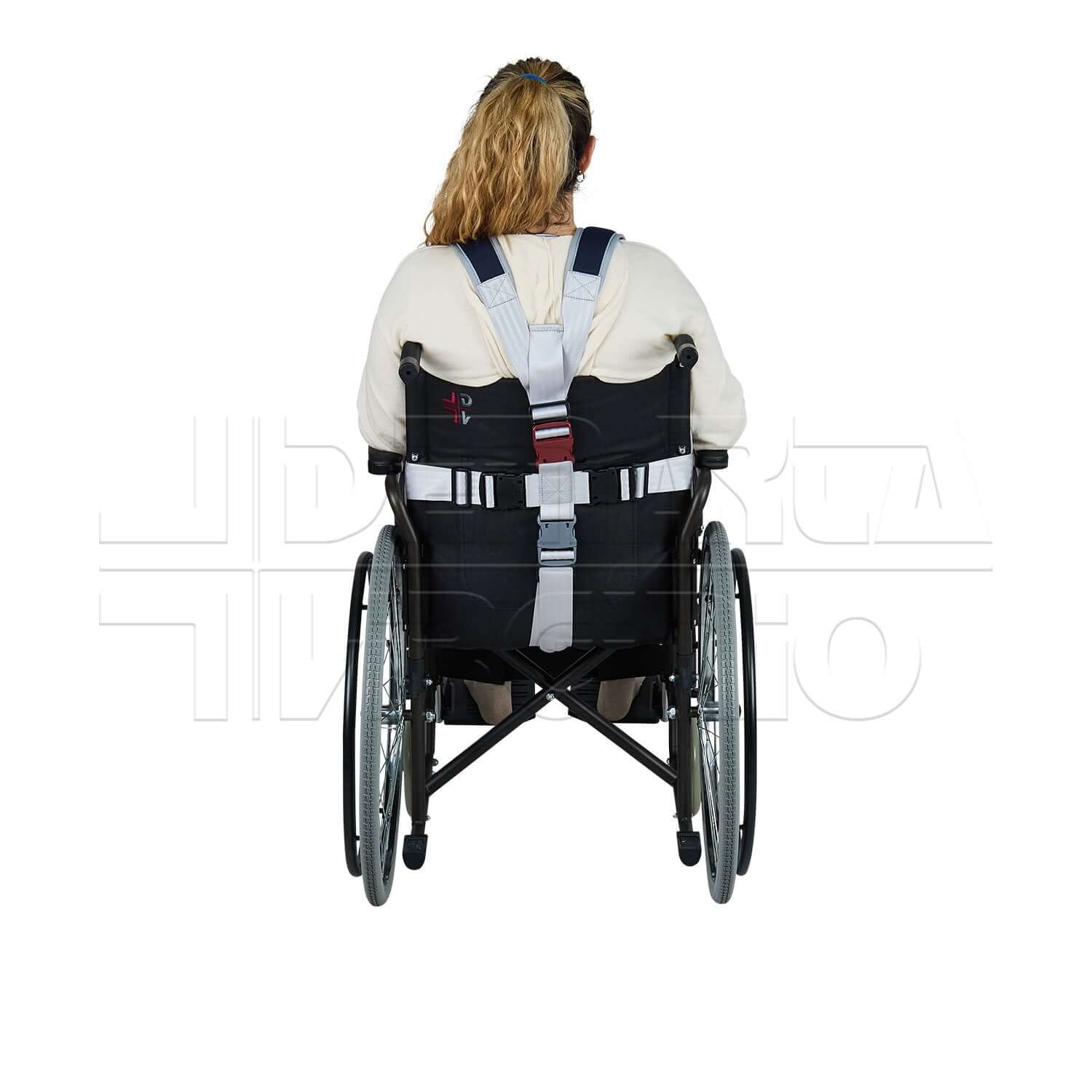 Estensione per Cintura di Fissaggio Pettorale Imbottita e Traspirante ausilio per disabili