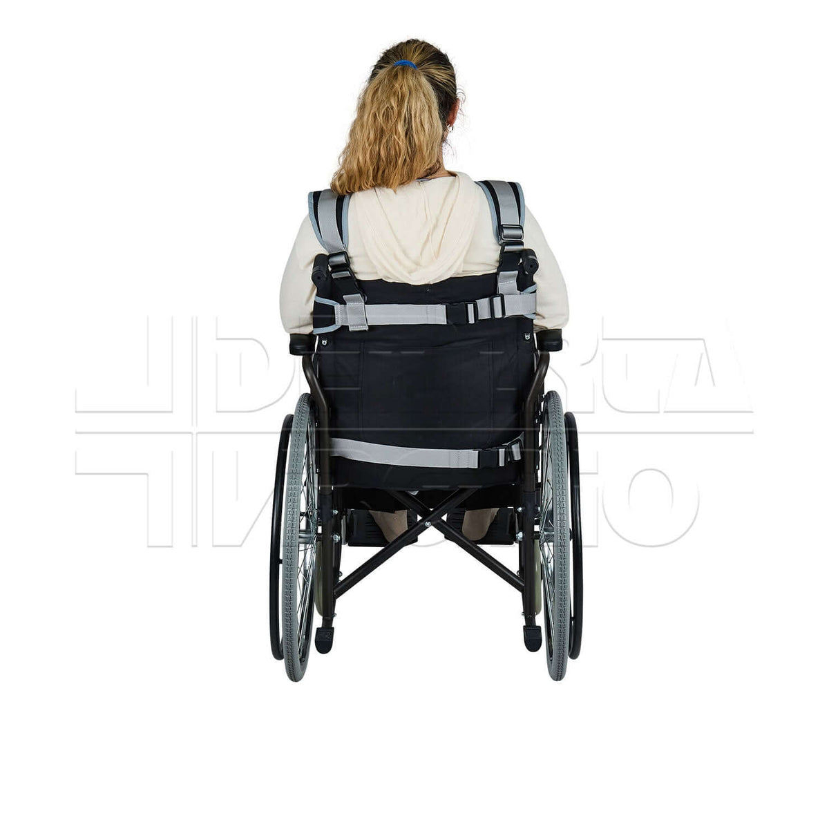 Gilet Perineale ADIGGY per carrozzina con clip o chiusura magnetica