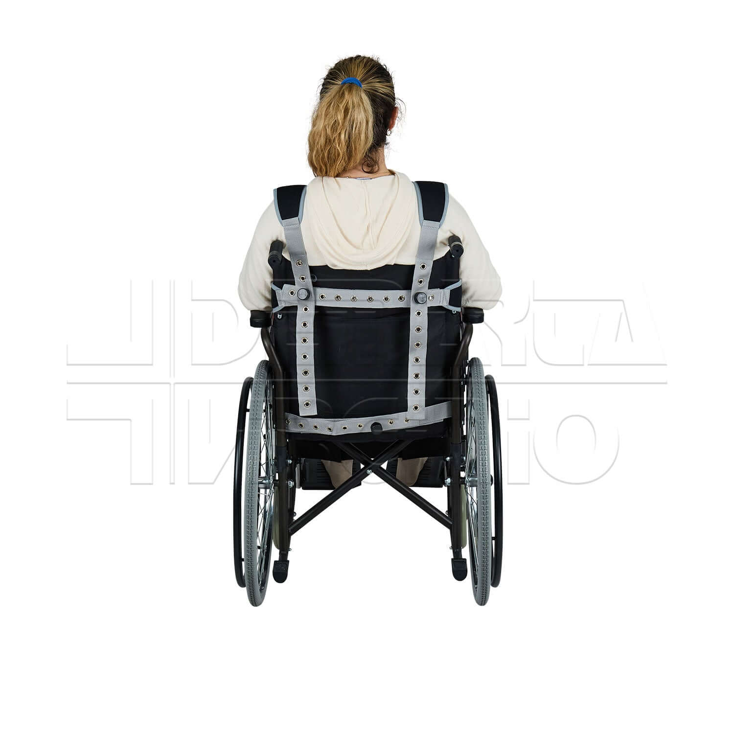 Gilet Perineale ADIGGY per carrozzina con clip o chiusura magnetica