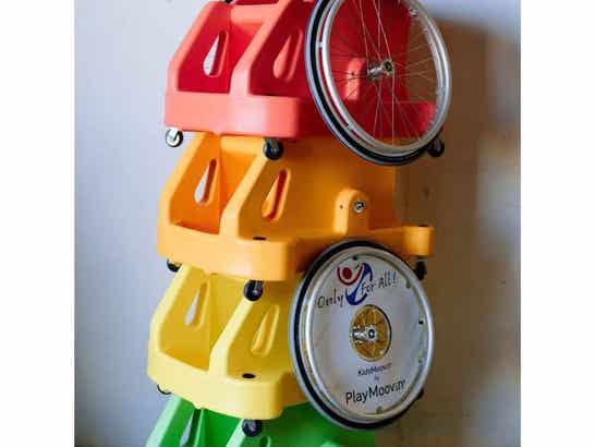 Sedia a rotelle sportiva per bambini KIDSMOOVIN