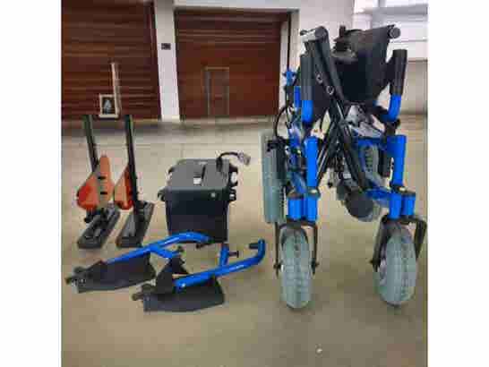 Carrozzina elettrica pieghevole Libercar Emblema