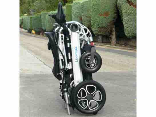 Carrozzina elettrica pieghevole Libercar Siena