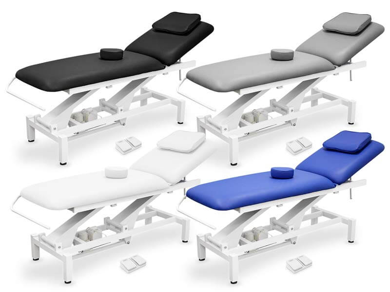 Lettino elettrico wireless Basic Plus 182x62cm ausilio per disabili