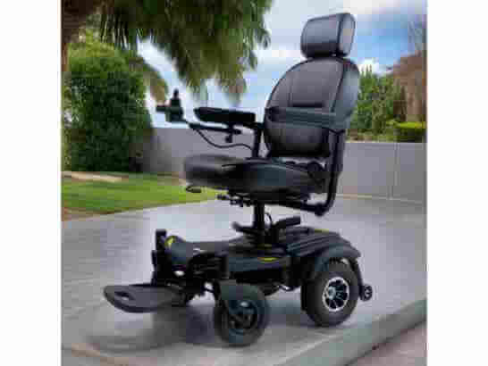 Libercar Neo sedia a rotelle elettrica stretta e staccabile ausilio per disabili