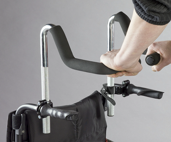 Maniglie di spinta supplementari ausilio per disabili