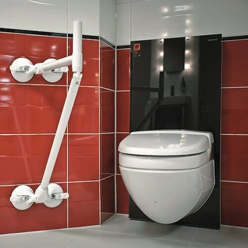 Maniglione a ventosa Quattro Power Support ALL08 S66 ausilio per disabili