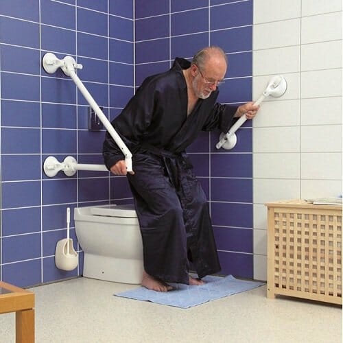 Maniglione a ventosa Quattro Power Support ALL08 S66 ausilio per disabili