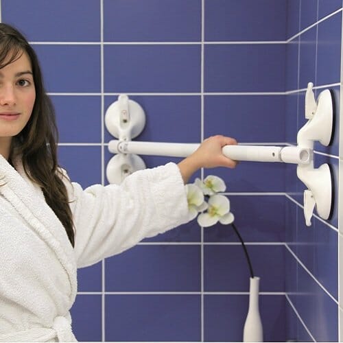 Maniglioni a ventosa Roth Quattro Plus impugnatura telescopica ausilio per disabili