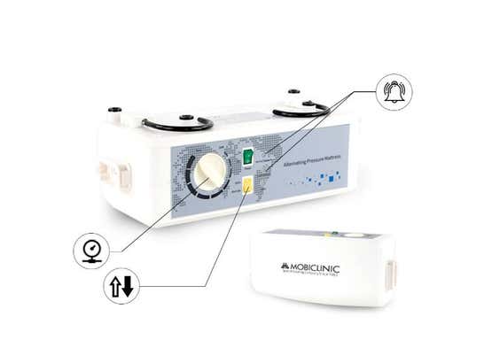 Materasso antidecubito Mobi 3 blu a celle alternate ausilio per disabili