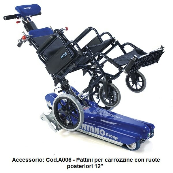 Montascale a cingoli LG 2004 Antano ausilio per disabili