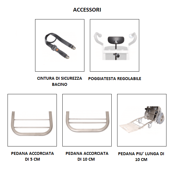 Montascale a ruote C-MAX Medimec ausilio per disabili