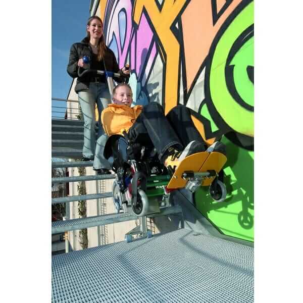 Montascale a ruote S-MAX Medimec ausilio per disabili