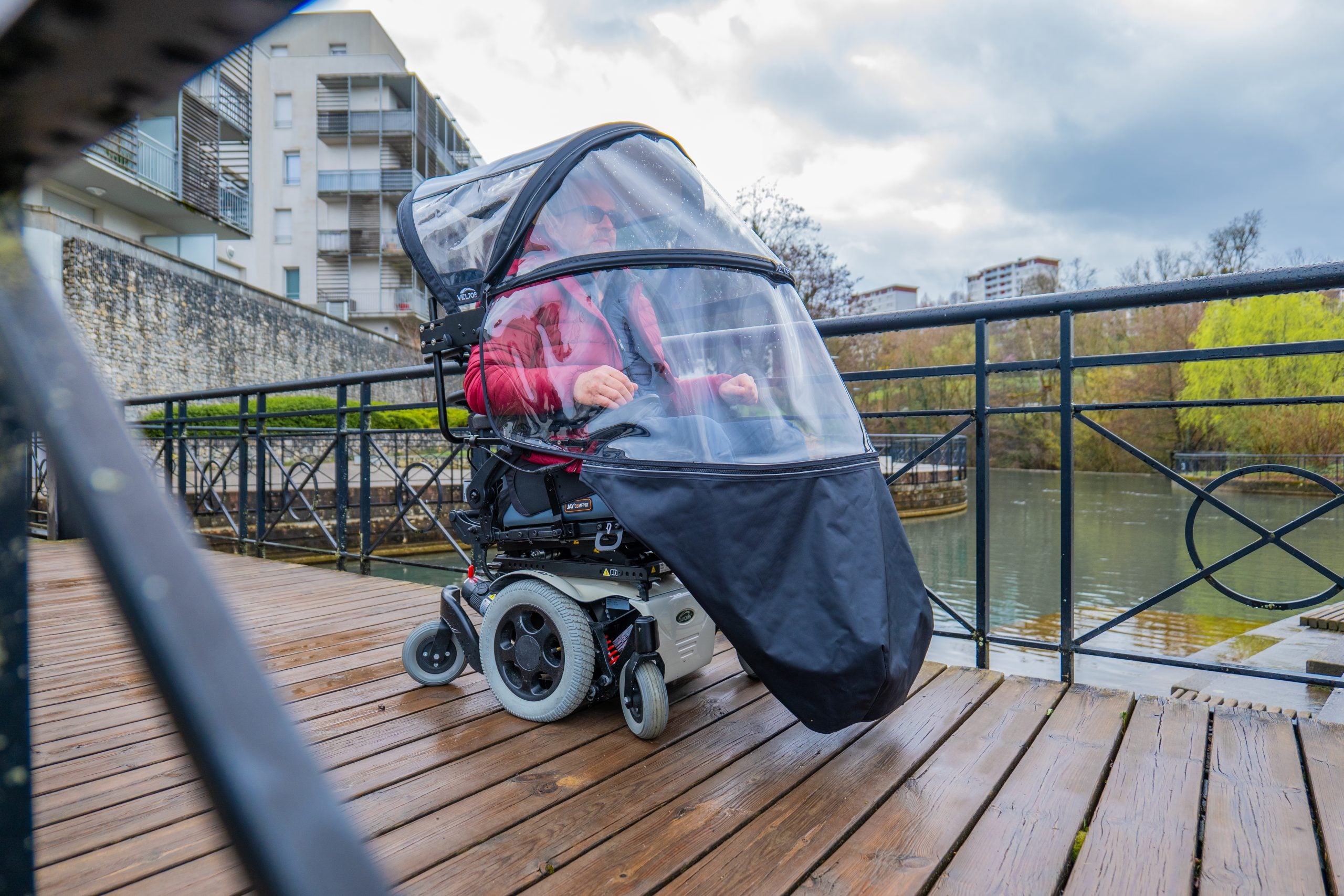 Cappottina VELTOP COSY 3 per carrozzina elettrica disabili