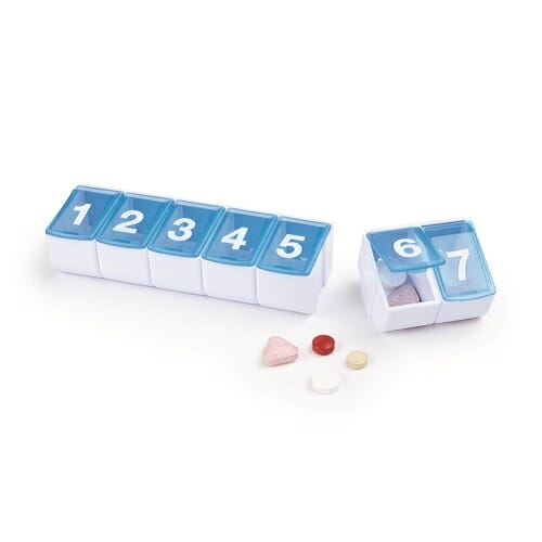 Porta pillole numerato Allmobility ausilio per disabili