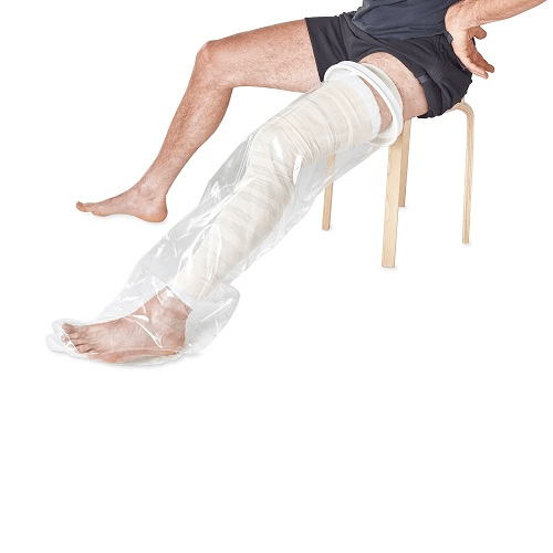 Protezioni gamba per bagno e doccia Allmobility ausilio per disabili