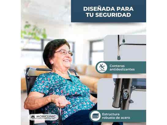 Sedia con bagno Velero in acciaio, con schienale e braccioli, argento