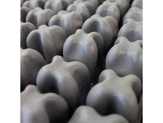 Cuscino antidecubito de aire Q-AIR 40x40x6 cm con funda y bomba