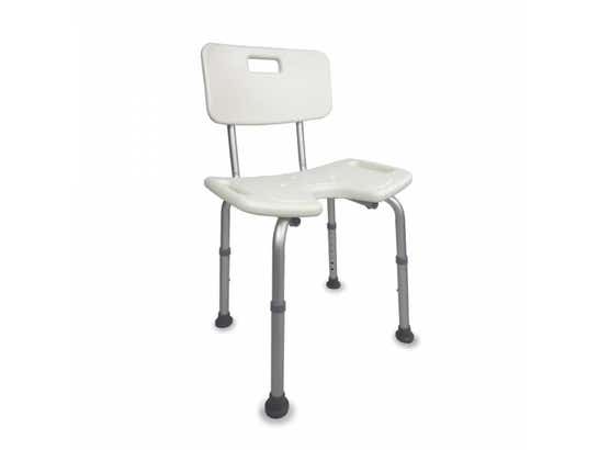 Sedia da bagno regolabile con schienale Marisma Mobiclinic