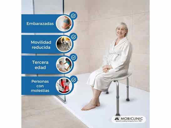 Sedia da bagno regolabile con schienale Marisma Mobiclinic