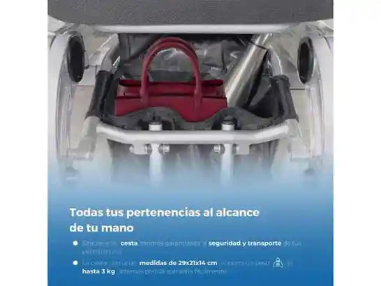 Sedia a Rotelle Elettrica Troya Tiny 24V 10Ah 240Wh Ergonomica