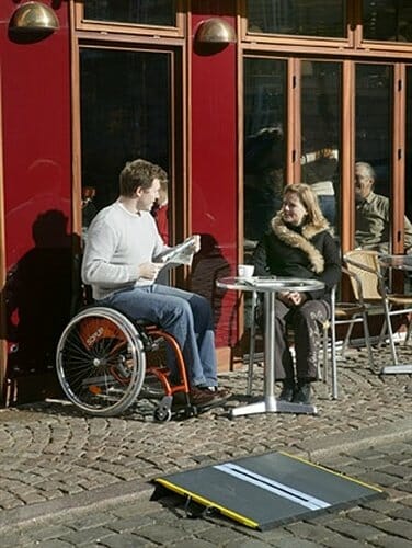 Rampa per disabili Lite Allmobility ausilio per disabili