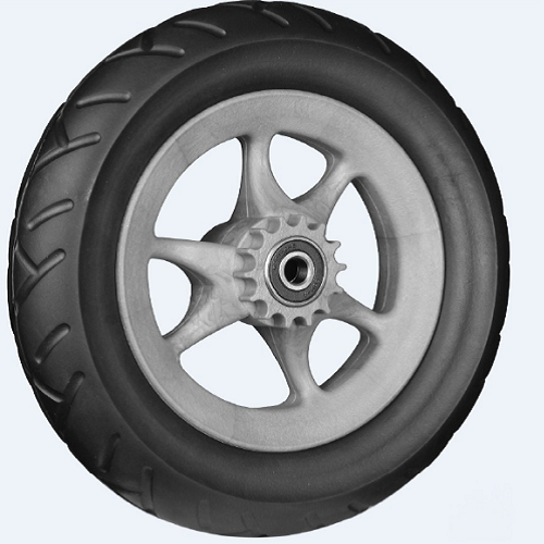 Ruota 10'x2 con 6 raggi