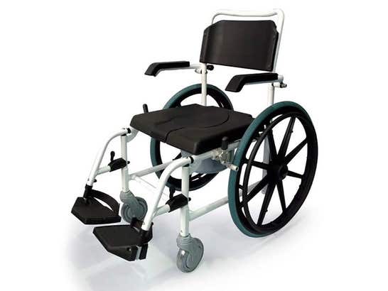 Sedia comoda in alluminio LIBERA per wc e doccia