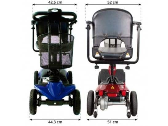 Scooter Elettrico 4 Ruote Mod Virgo per Mobilità Ridotta - Burdeos ausilio per disabili