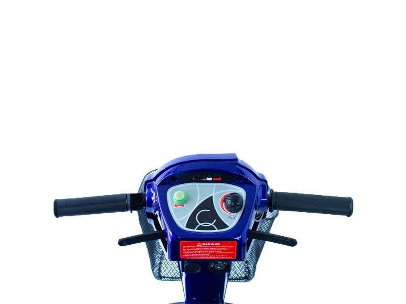 Scooter elettrico per disabili 4 ruote CTM Piscis, 135 kg max ausilio per disabili