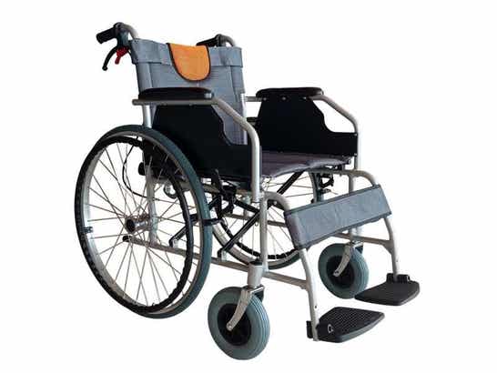 Sedia A Rotelle (Alluminio) LIGERA ausilio per disabili