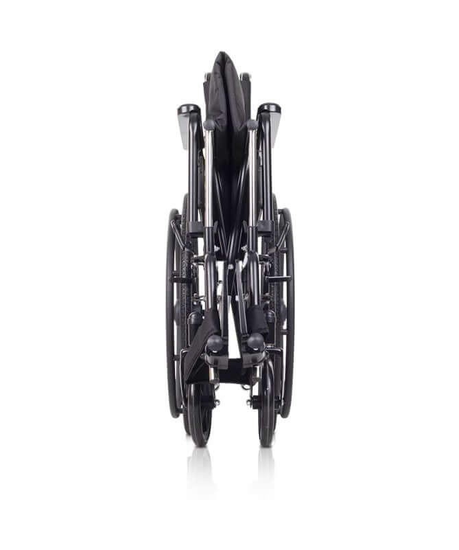 Sedia a Rotelle pieghevole in acciao PC-20/21 ausilio per disabili