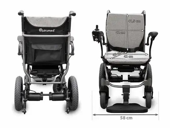 Sedia a rotelle elettrica Basic Compact Ultralight ausilio per disabili