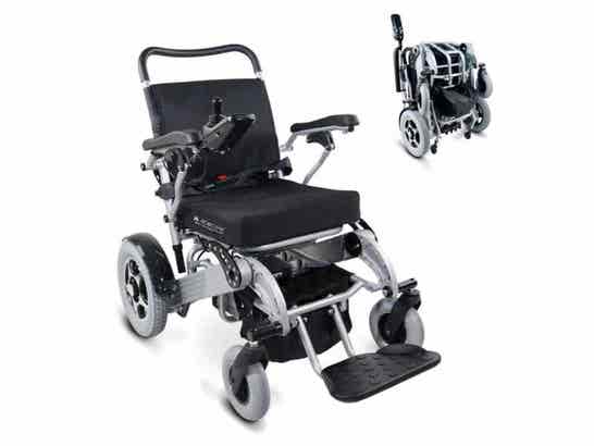 Sedia a rotelle elettrica Troya PLUS ULTRA Tiny 6L 24V 10Ah ausilio per disabili