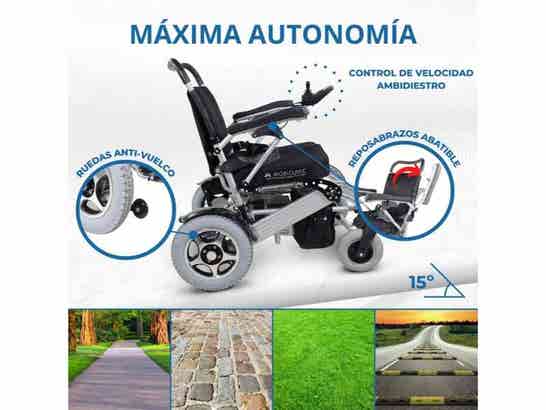 Sedia a rotelle elettrica Troya PLUS ULTRA Tiny 6L 24V 10Ah ausilio per disabili