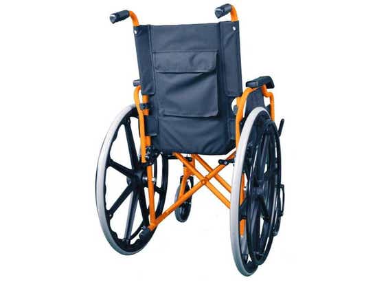 Sedia a rotelle pieghevole Giralda Premium ausilio per disabili