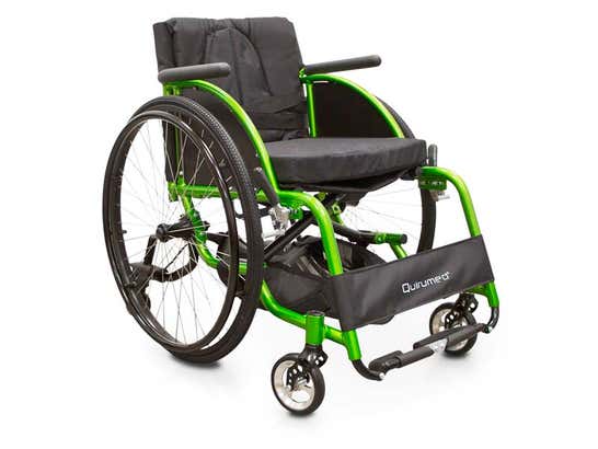 Sedia a rotelle sportiva pieghevole ausilio per disabili