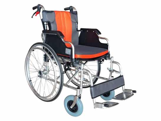 Sedia a rotelle superleggera (Alluminio) KEROS ausilio per disabili
