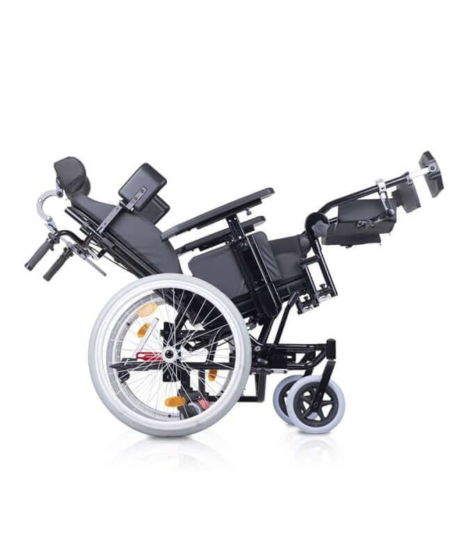 Sedia basculante con ruote da transito con rotazione di 360° Balance 360/361 ausilio per disabili
