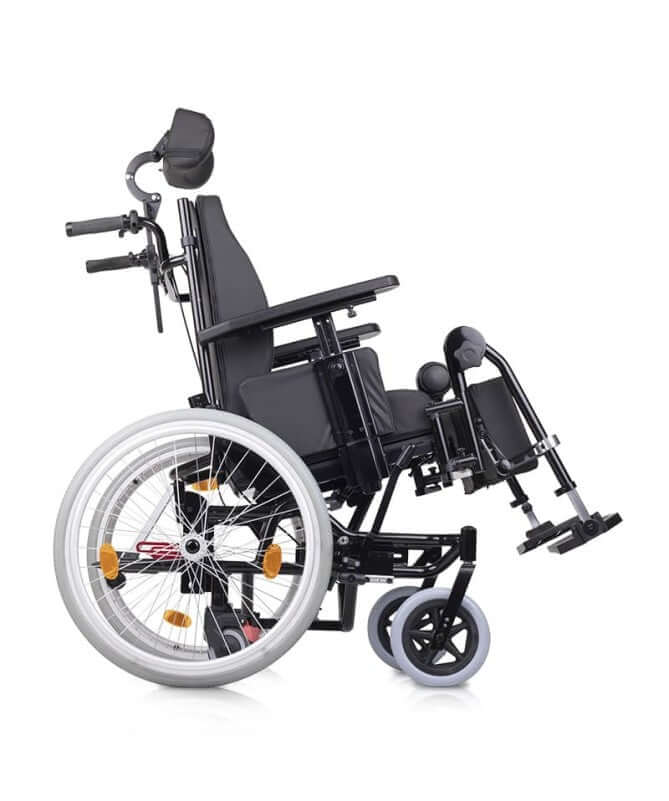 Sedia basculante con ruote da transito con rotazione di 360° Balance 360/361 ausilio per disabili