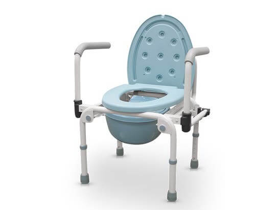 Sedia da doccia con wc ausilio per disabili