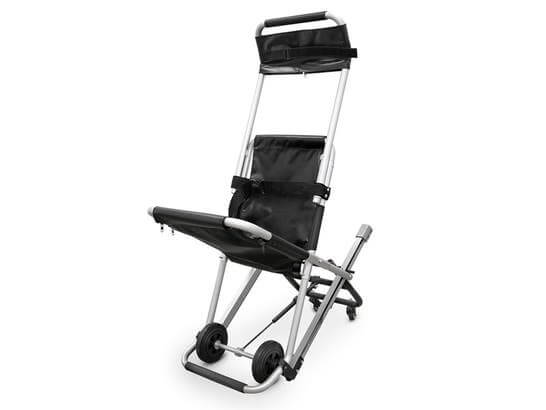 Sedia per il trasferimento del paziente sulle scale ausilio per disabili