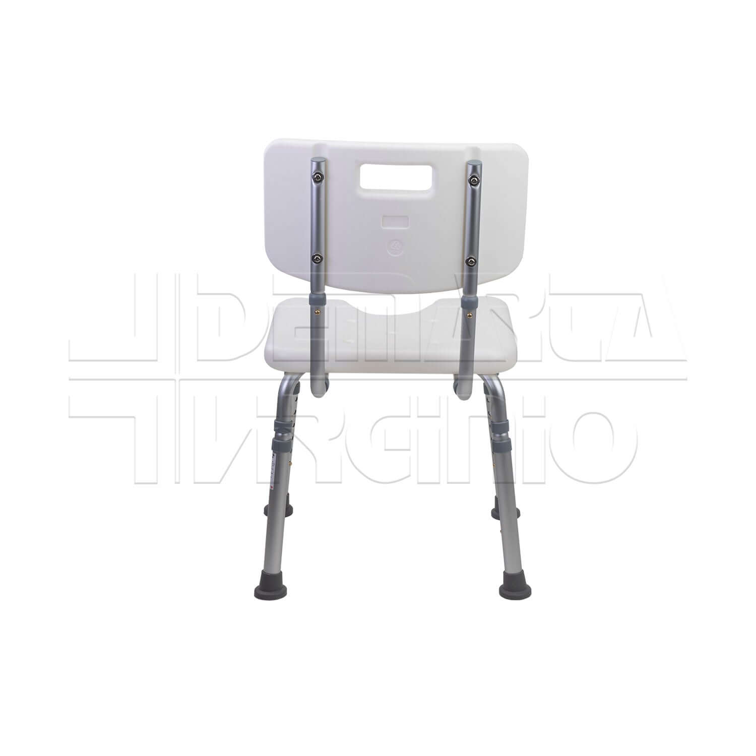 Sedile da Doccia con Incavo e Schienale ausilio per disabili