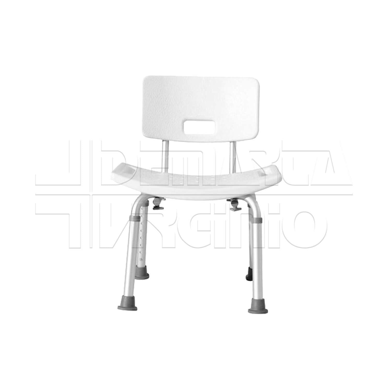 Sedile da Doccia con Schienale ausilio per disabili