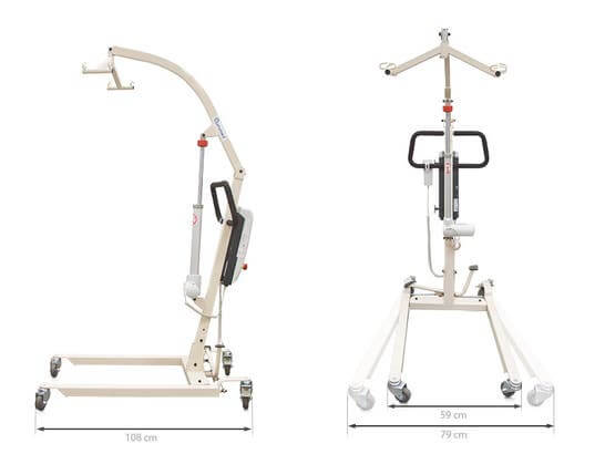 Sollevamalati elettrico domiciliario ausilio per disabili