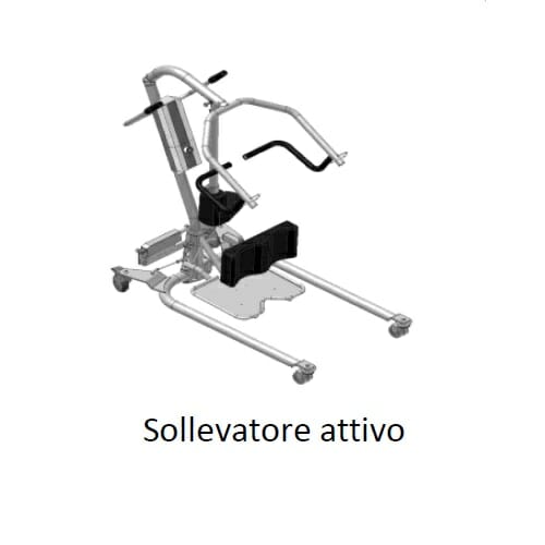 Sollevatore elettrico TUTTO IN UNO 150 kg Allmobility