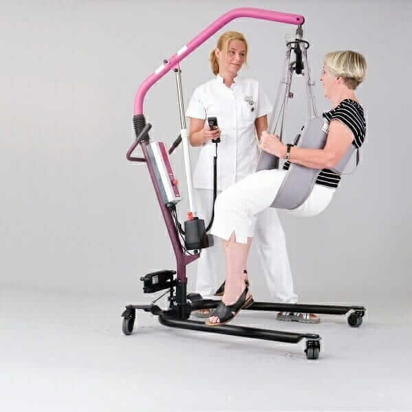 Sollevatore elettrico TUTTO IN UNO 150 kg Allmobility ausilio per disabili
