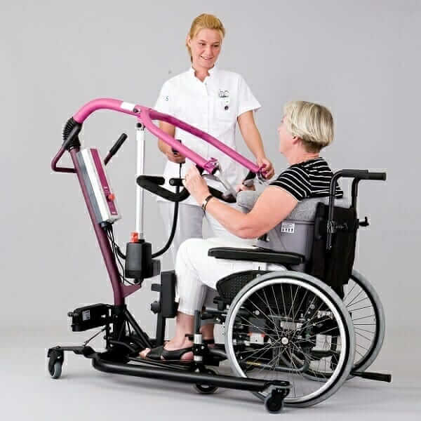 Sollevatore elettrico TUTTO IN UNO 150 kg Allmobility ausilio per disabili