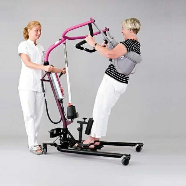 Sollevatore elettrico TUTTO IN UNO 150 kg Allmobility ausilio per disabili