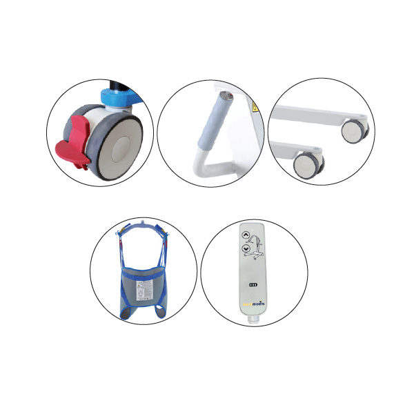 Sollevatore passivo chiudibile RUBIK 150 ausilio per disabili